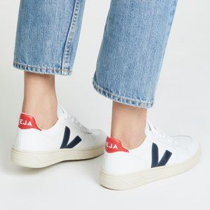 Veja V-10 White, red and blue Sneaker size 36 / us 5